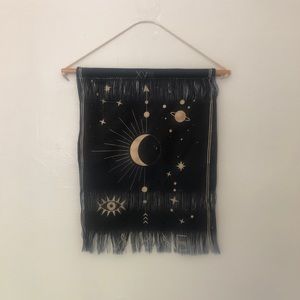 Society6 La Lune Moon Wall Hanging